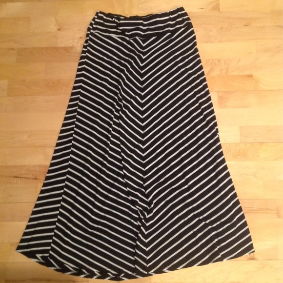 Allison Brittney Dresses & Skirts - Striped Maxi Skirt